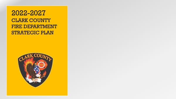 CCFD Strategic Plan 2022-2027 - Page 1