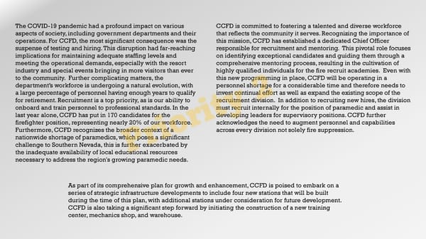 CCFD Strategic Plan 2022-2027 - Page 23