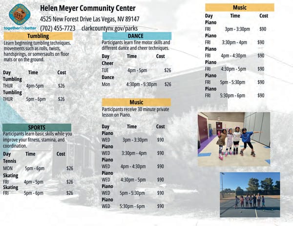 Clark County Parks and Recreation Catalog Fall - Page 35