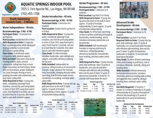 Clark County Parks and Recreation Catalog Fall - Page 5