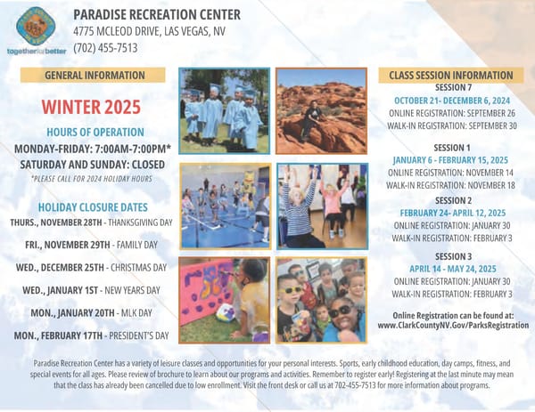 Clark County Parks and Recreation Catalog Fall - Page 48