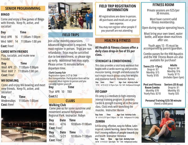 Clark County Parks & Recreation Spring Brochre - Page 37