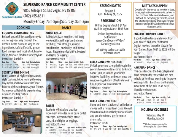 Clark County Parks & Recreation Spring Brochre - Page 51
