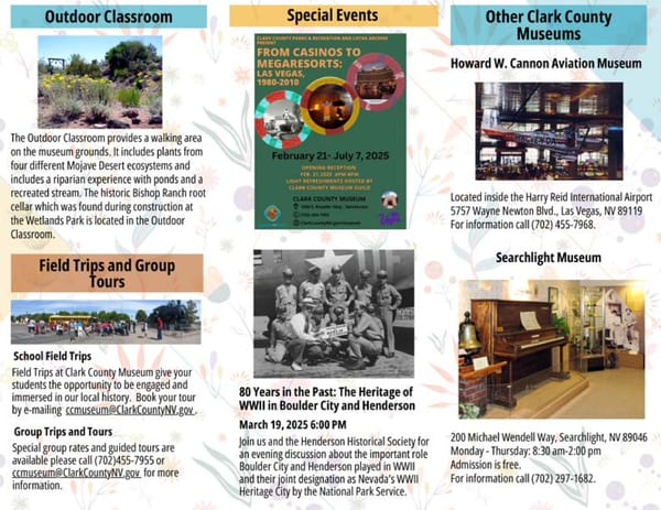 Clark County Parks & Recreation Spring Brochre - Page 72