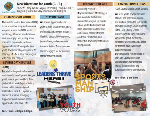 Clark County Parks & Recreation Spring Brochre - Page 73