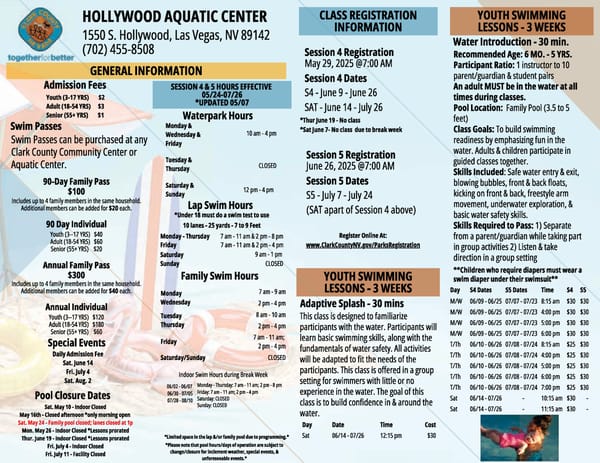 Clark County Parks & Recreation 2025 Summer Brochure - Page 10