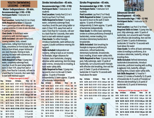 Clark County Parks & Recreation 2025 Summer Brochure - Page 11