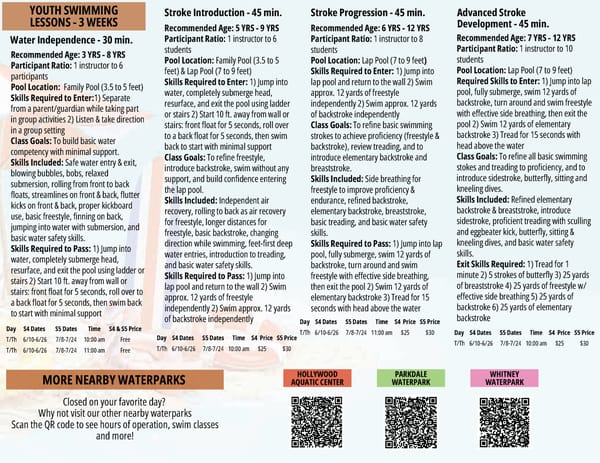 Clark County Parks & Recreation 2025 Summer Brochure - Page 23