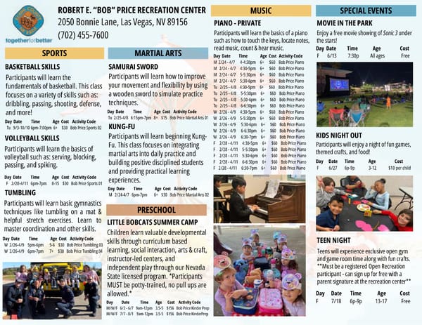 Clark County Parks & Recreation 2025 Summer Brochure - Page 27