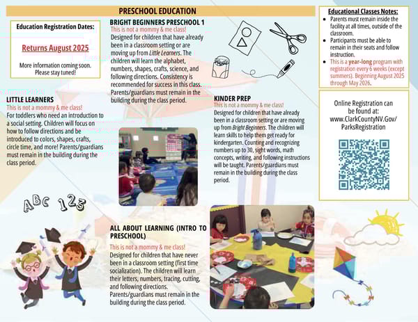 Clark County Parks & Recreation 2025 Summer Brochure - Page 41