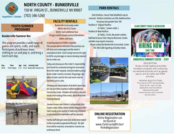 Clark County Parks & Recreation 2025 Summer Brochure - Page 53