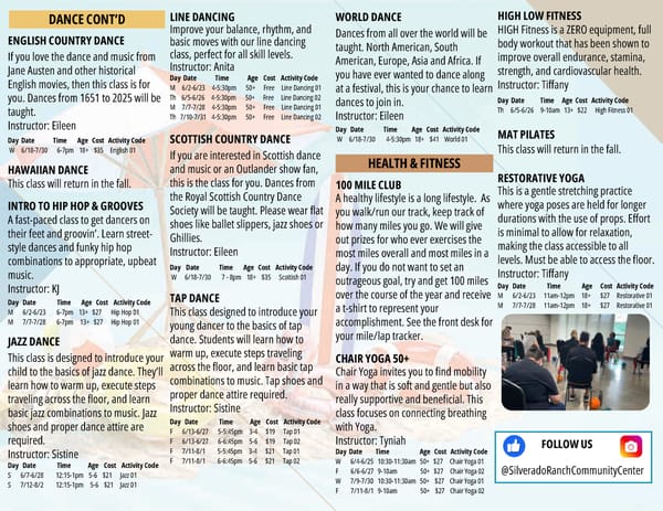 Clark County Parks & Recreation 2025 Summer Brochure - Page 65
