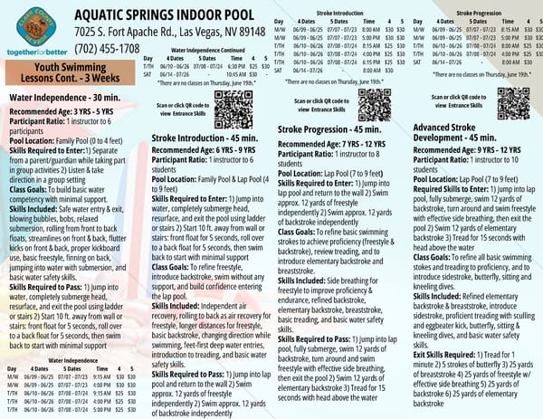 Clark County Parks & Recreation 2025 Summer Brochure - Page 5