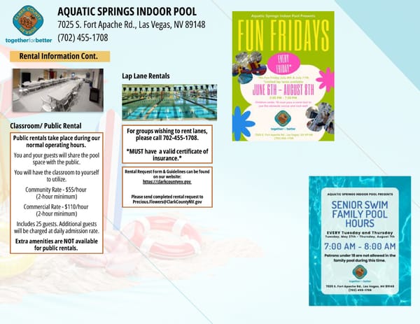 Clark County Parks & Recreation 2025 Summer Brochure - Page 8
