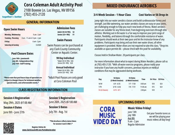 Clark County Parks & Recreation 2025 Summer Brochure - Page 9