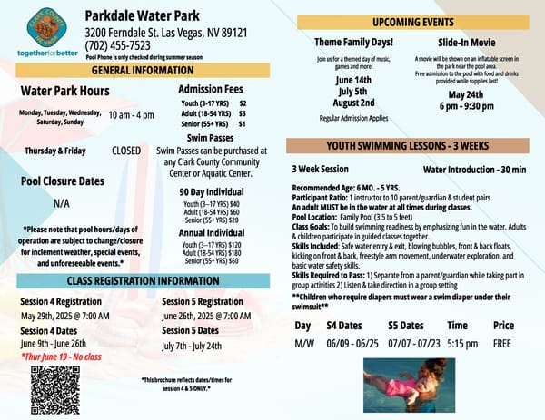 Clark County Parks & Recreation 2025 Summer Brochure - Page 22