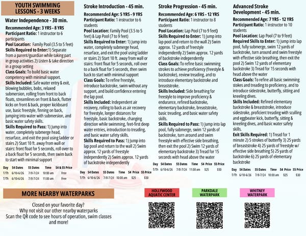 Clark County Parks & Recreation 2025 Summer Brochure - Page 25