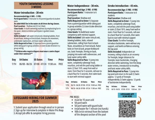 Clark County Parks & Recreation 2025 Summer Brochure - Page 27