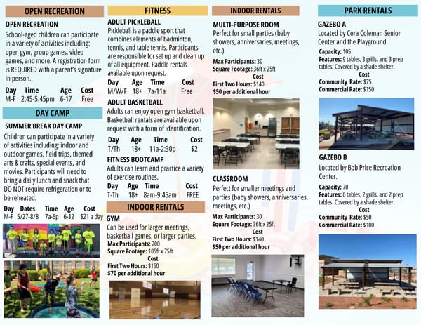 Clark County Parks & Recreation 2025 Summer Brochure - Page 29
