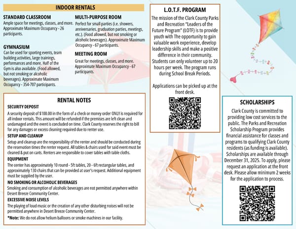 Clark County Parks & Recreation 2025 Summer Brochure - Page 35