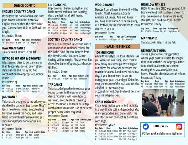 Clark County Parks & Recreation 2025 Summer Brochure - Page 58