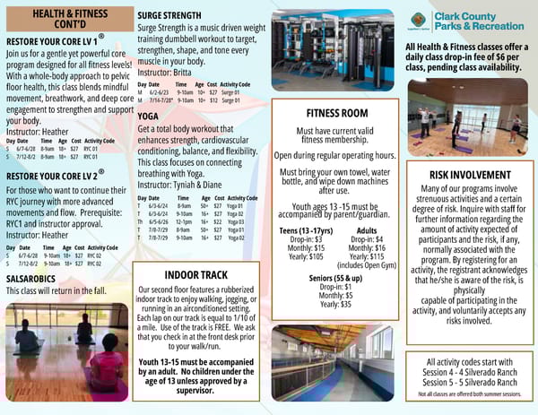 Clark County Parks & Recreation 2025 Summer Brochure - Page 59