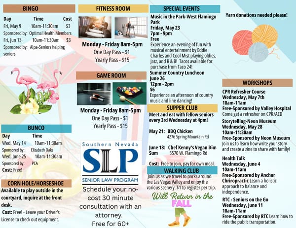 Clark County Parks & Recreation 2025 Summer Brochure - Page 71