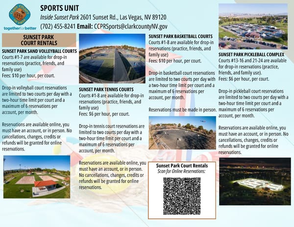 Clark County Parks & Recreation 2025 Summer Brochure - Page 87