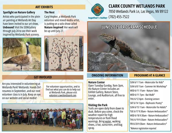 Clark County Parks & Recreation 2025 Summer Brochure - Page 88