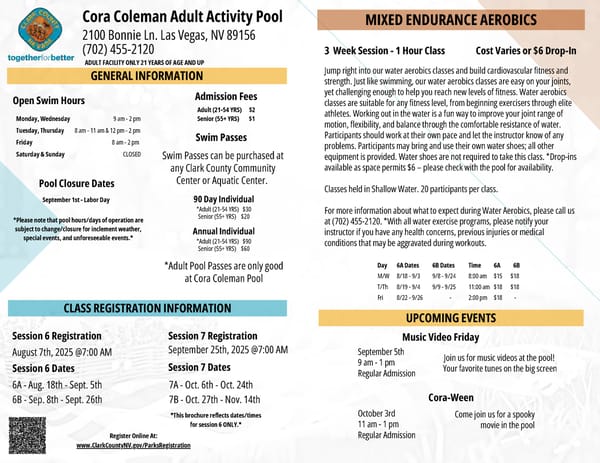 Clark County Parks & Recreation Brochure - Page 7