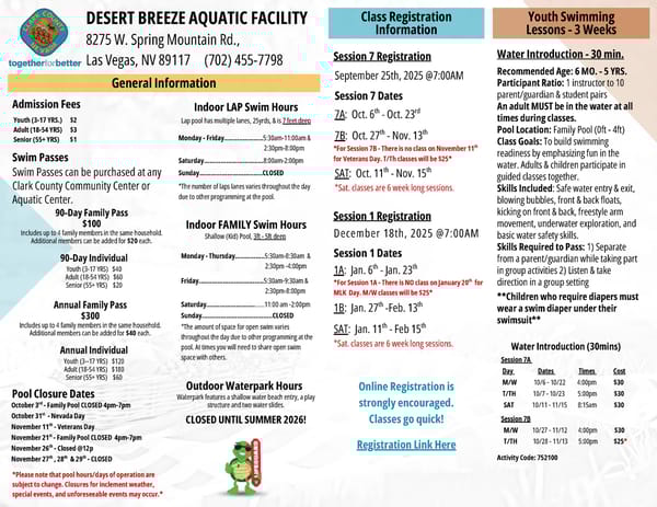 Clark County Parks & Recreation Brochure - Page 8