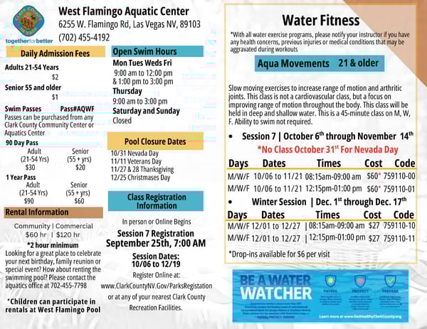Clark County Parks & Recreation Brochure - Page 12