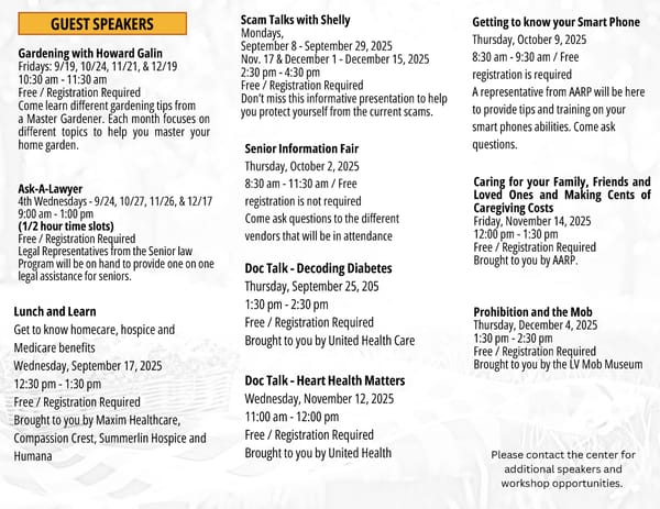 Clark County Parks & Recreation Brochure - Page 19