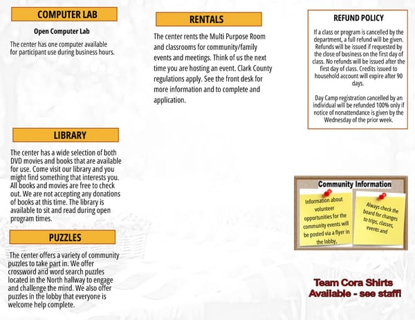 Clark County Parks & Recreation Brochure - Page 20