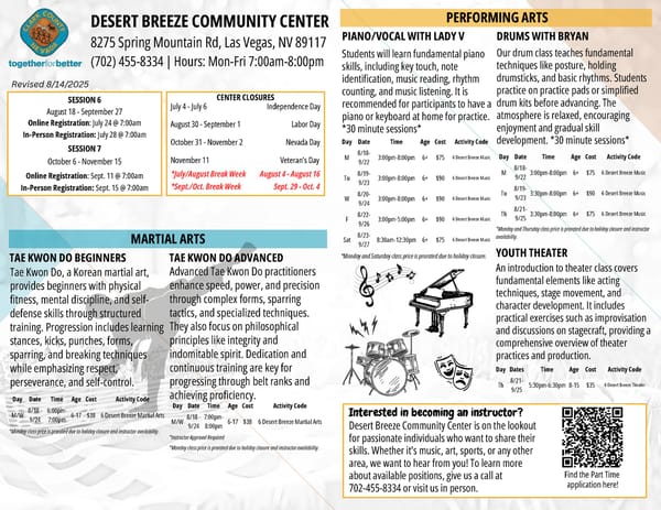 Clark County Parks & Recreation Brochure - Page 22