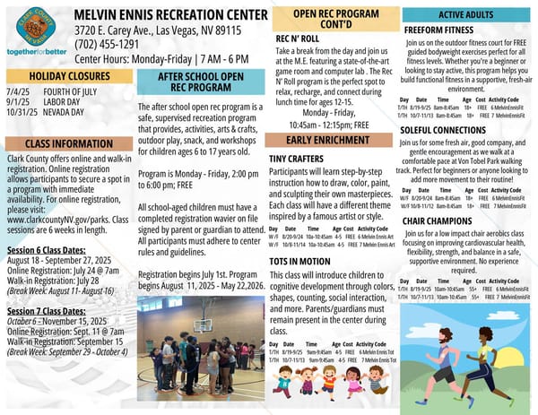 Clark County Parks & Recreation Brochure - Page 29