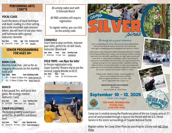Clark County Parks & Recreation Brochure - Page 47