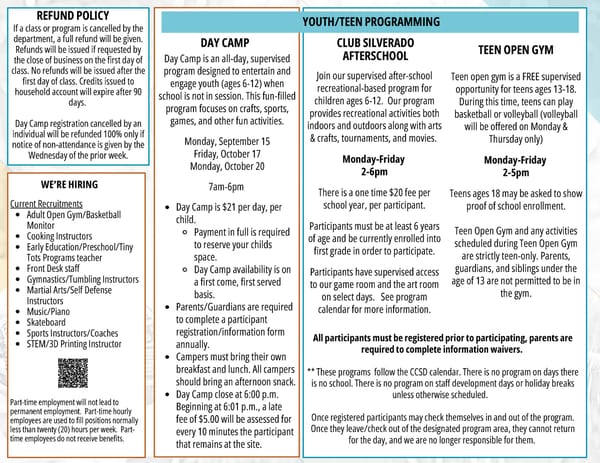 Clark County Parks & Recreation Brochure - Page 53