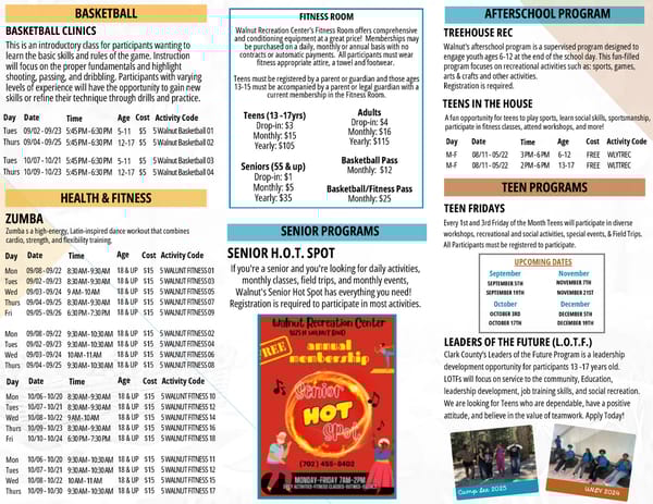 Clark County Parks & Recreation Brochure - Page 55