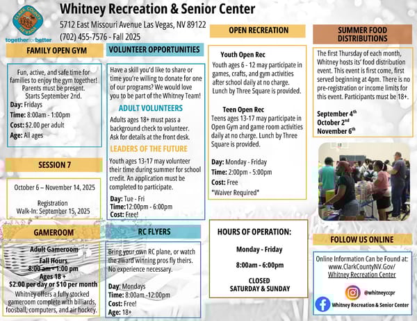 Clark County Parks & Recreation Brochure - Page 59