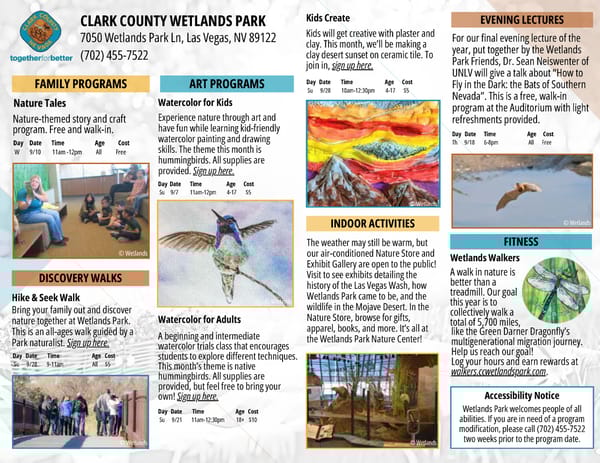 Clark County Parks & Recreation Brochure - Page 68