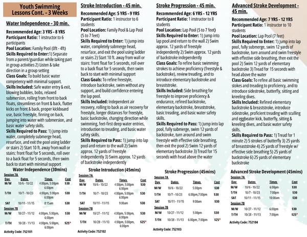 Clark County Parks & Recreation Winter 2025 Brochure - Page 11