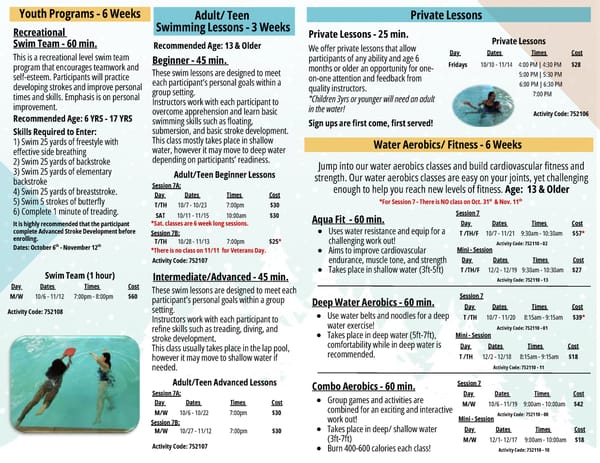 Clark County Parks & Recreation Winter 2025 Brochure - Page 12