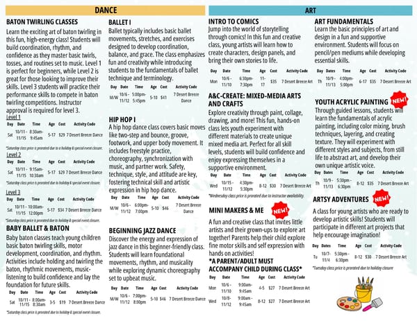 Clark County Parks & Recreation Winter 2025 Brochure - Page 24