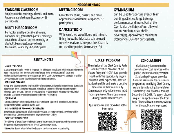 Clark County Parks & Recreation Winter 2025 Brochure - Page 28