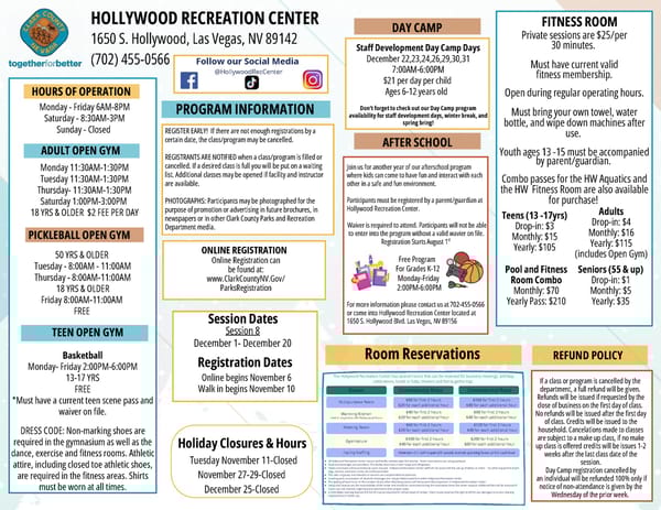 Clark County Parks & Recreation Winter 2025 Brochure - Page 31