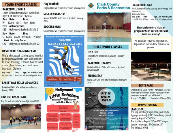 Clark County Parks & Recreation Winter 2025 Brochure - Page 35