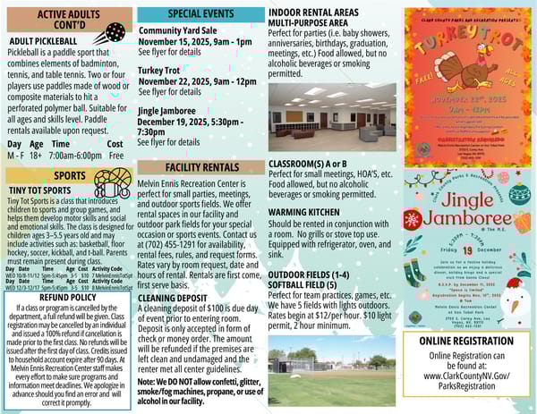 Clark County Parks & Recreation Winter 2025 Brochure - Page 37