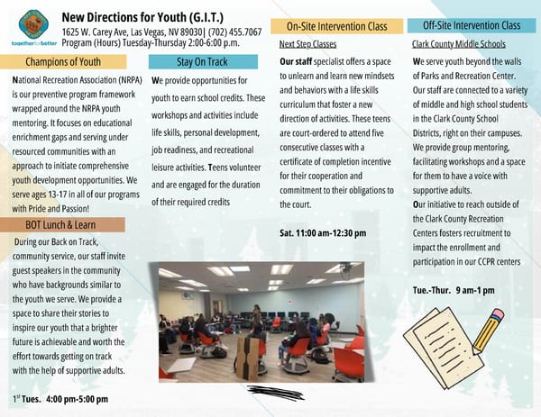 Clark County Parks & Recreation Winter 2025 Brochure - Page 40