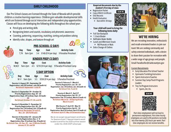 Clark County Parks & Recreation Winter 2025 Brochure - Page 46